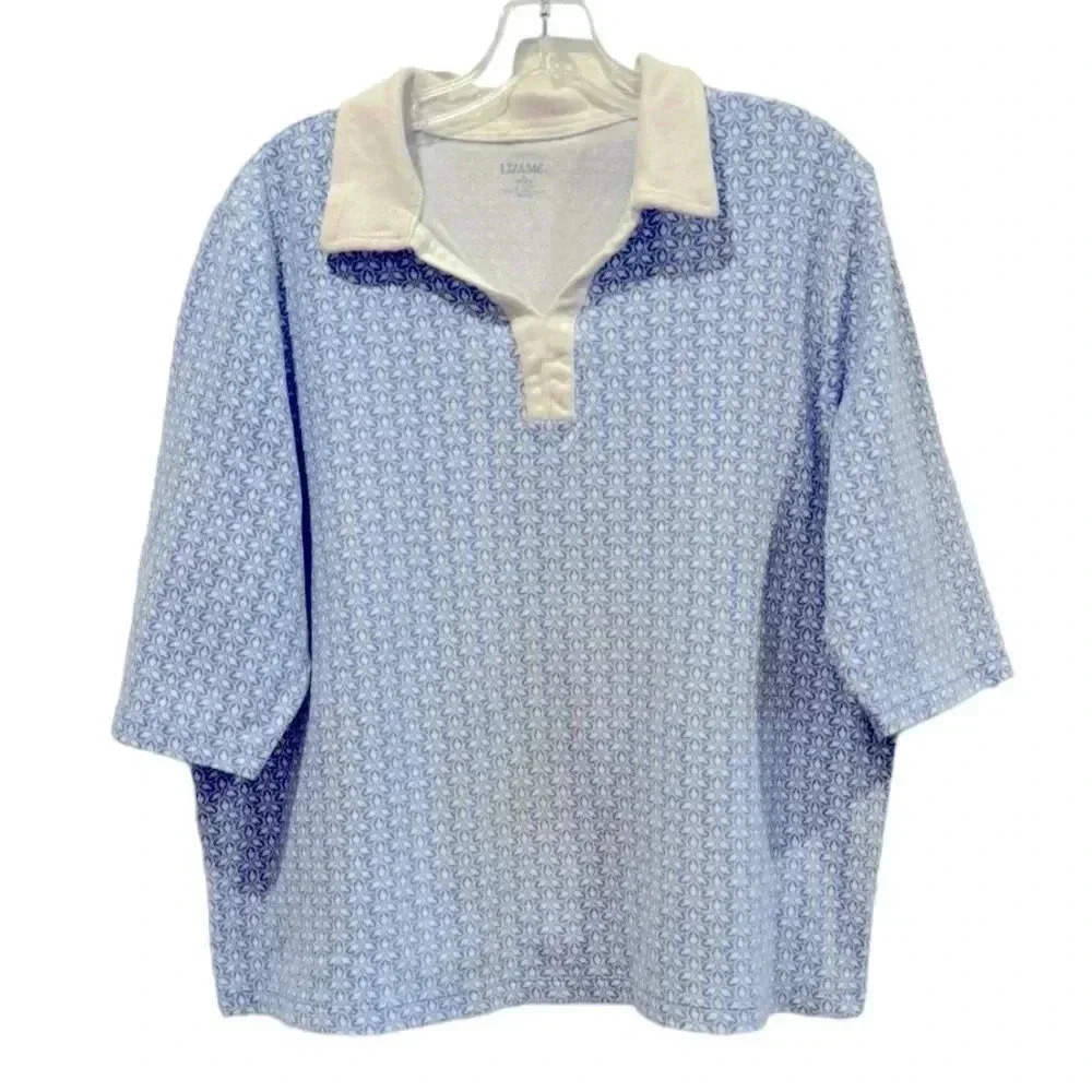 Liz & Me Blue Top Size 18/20